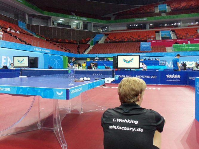 Training in der Haupthalle (© privat)